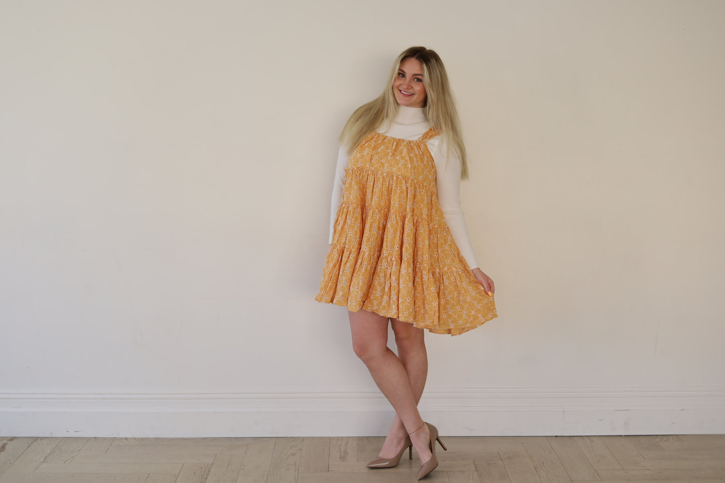 Lily Orange Dress