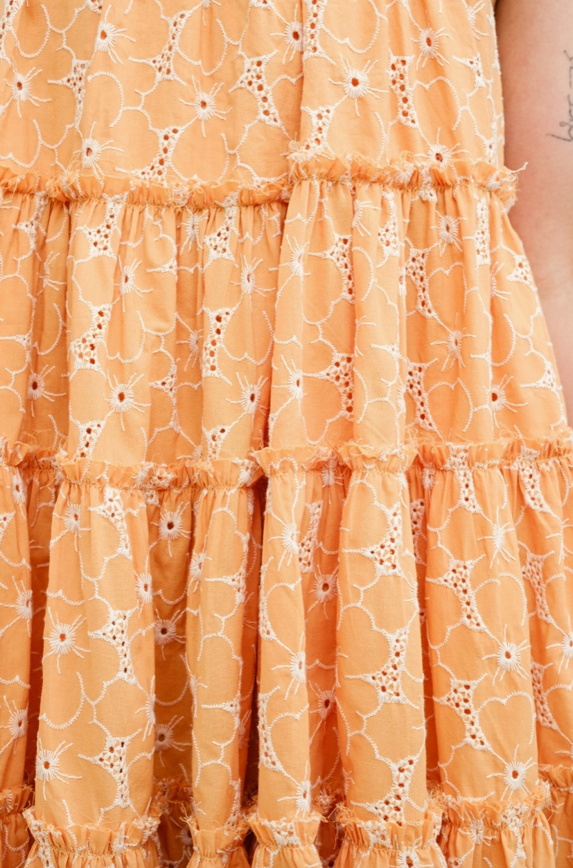 Lily Orange Dress