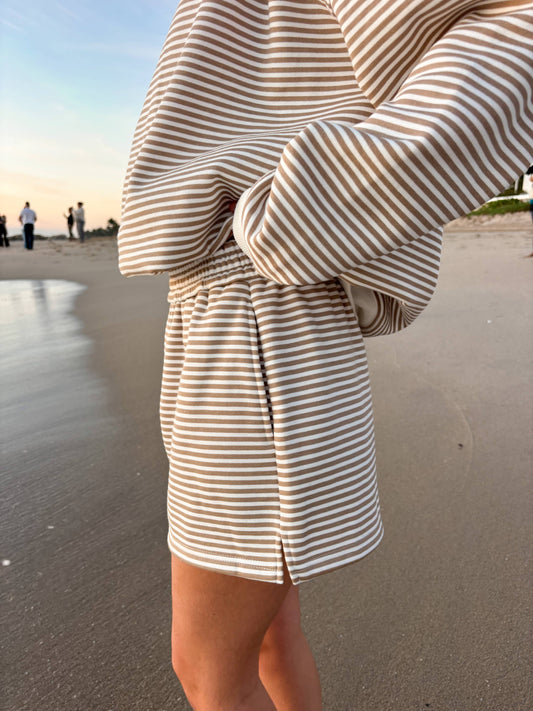 Cinnamon Cream Mockneck Set