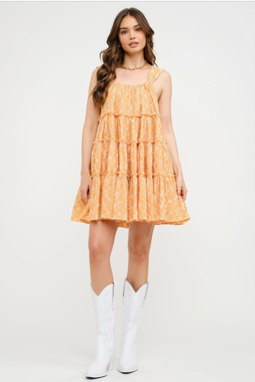 Lily Orange Dress