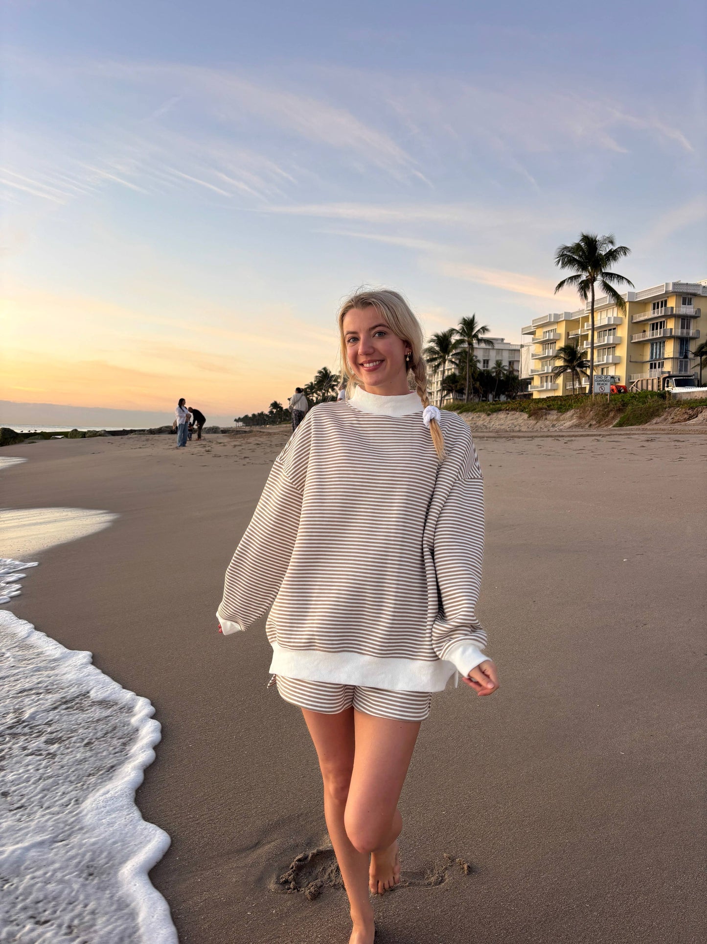 Cinnamon Cream Mockneck Set